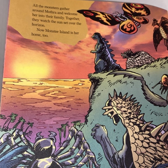 GODZILLA on Monster Island, by Jacqueline Dwyer, 1996, Random House, soft book - Picture 6 of 12